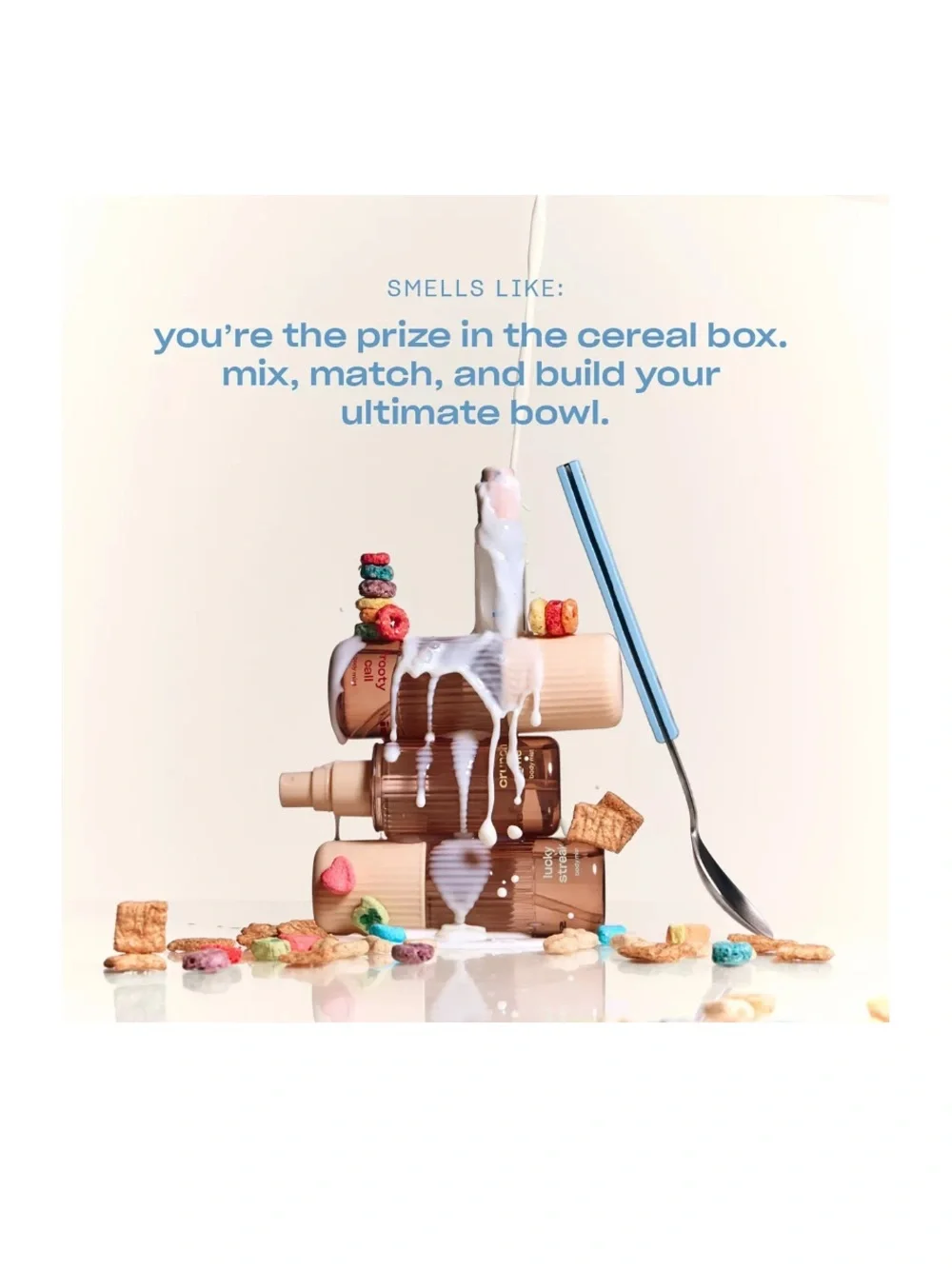 NIB Snif Milk + Cereal Layering Bundle!